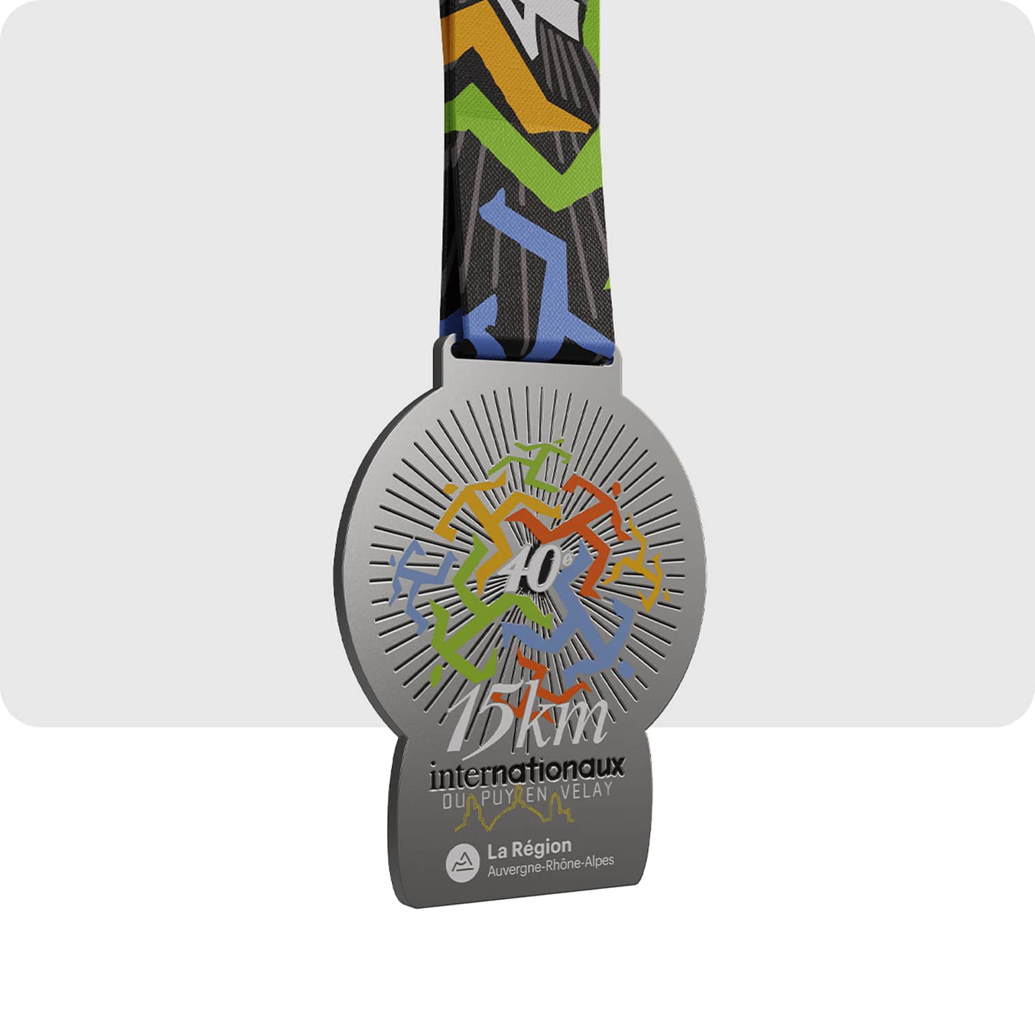 Metal Medal - International 15km of Puy-en-Velay