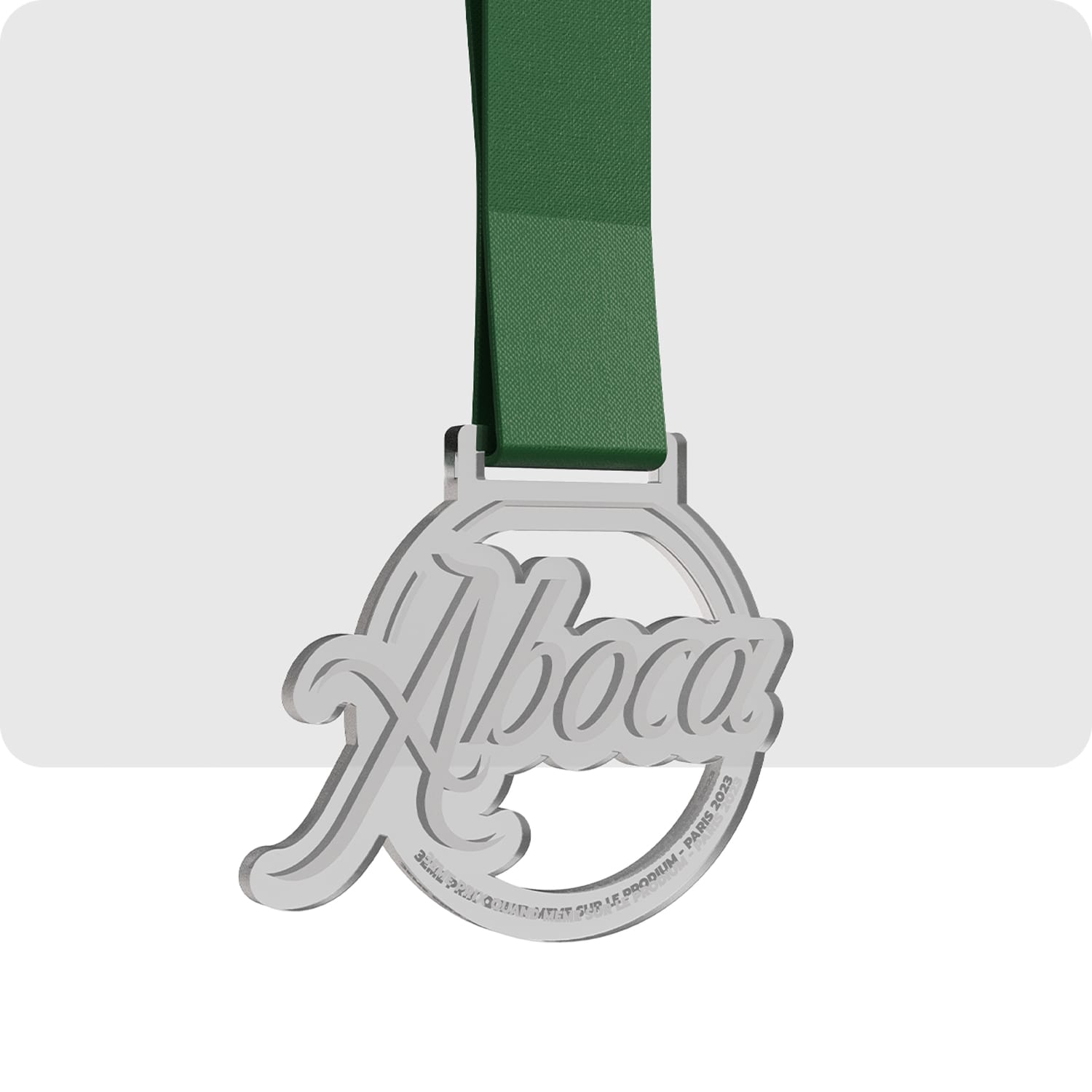 Plexiglass Medal - Aboca