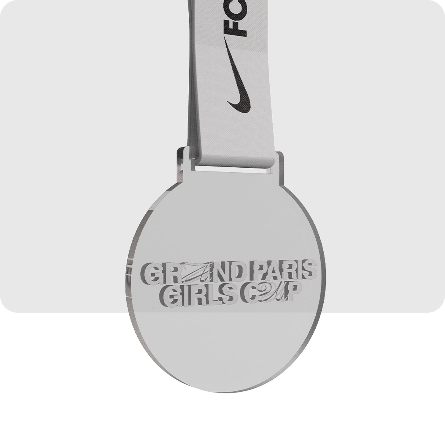 Plexiglass Medal - Grand Paris Girls Cup Nike