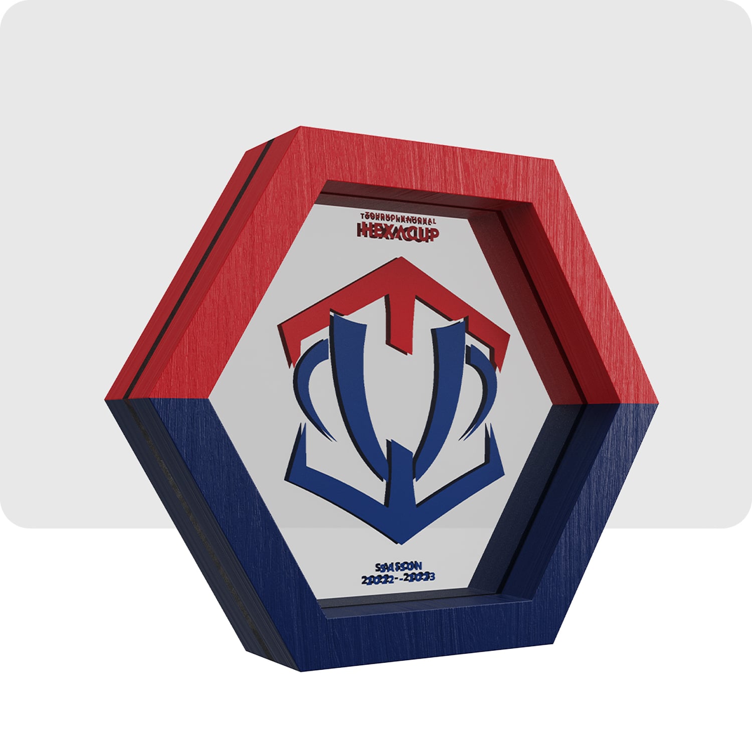 Bi-material Trophy - Hexacup