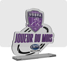 Bi-material Trophy - Rugby USBPA