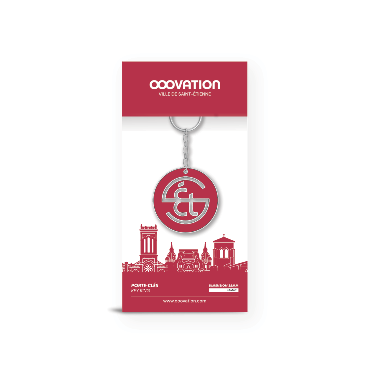 City-of-Saint-Étienne-Keychain