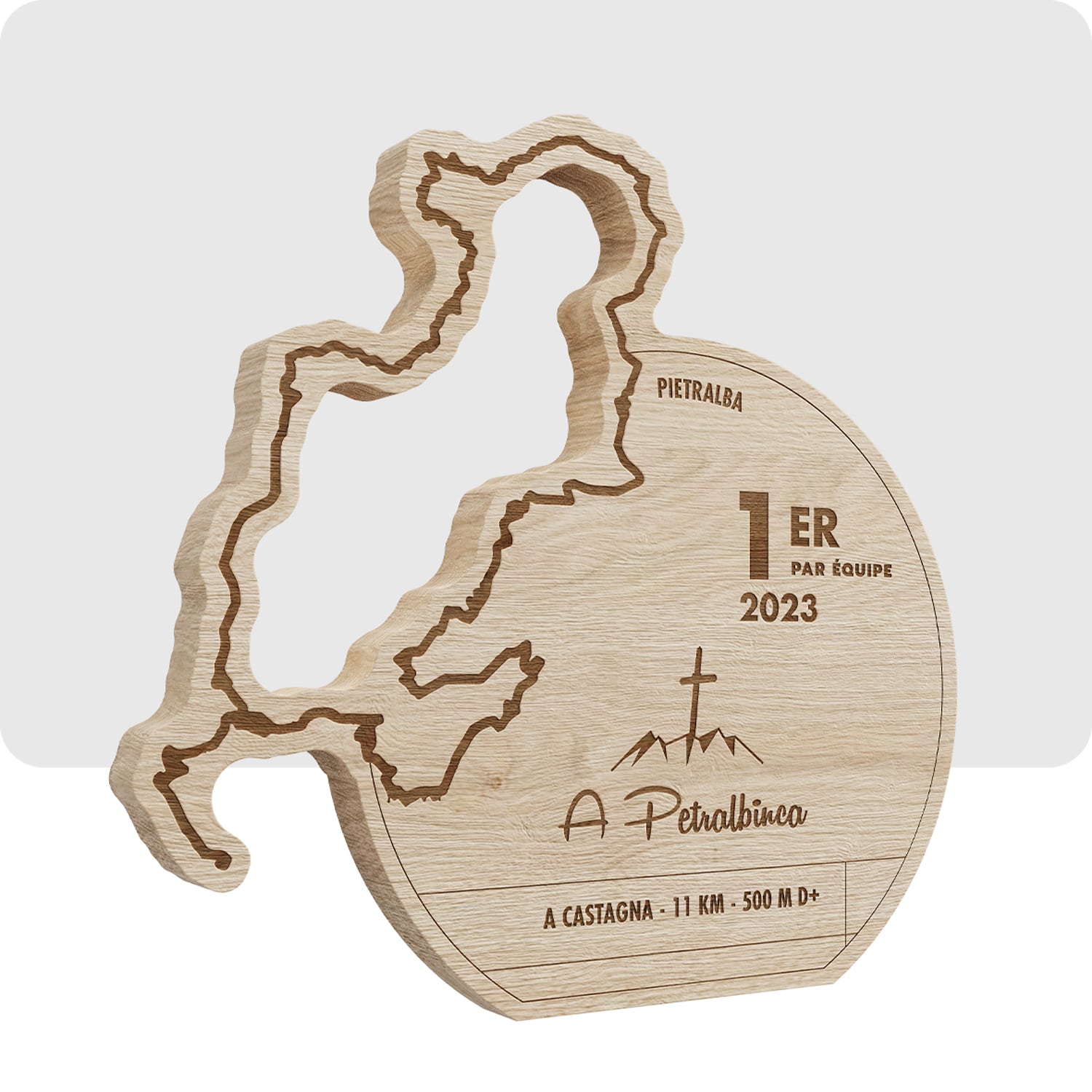 Wooden Trophy - Petrablinca