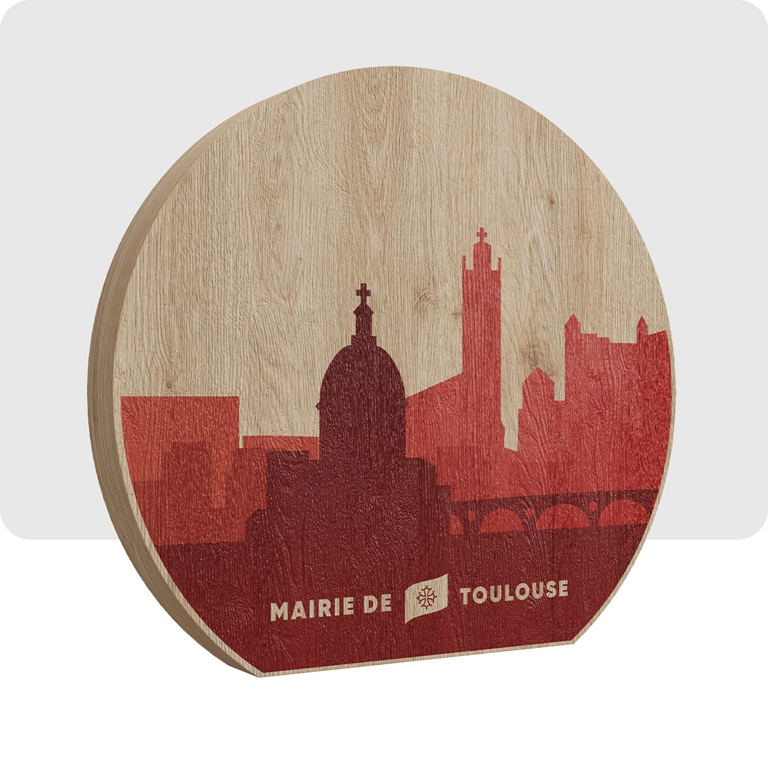 Wooden Trophy - City of Toulouse