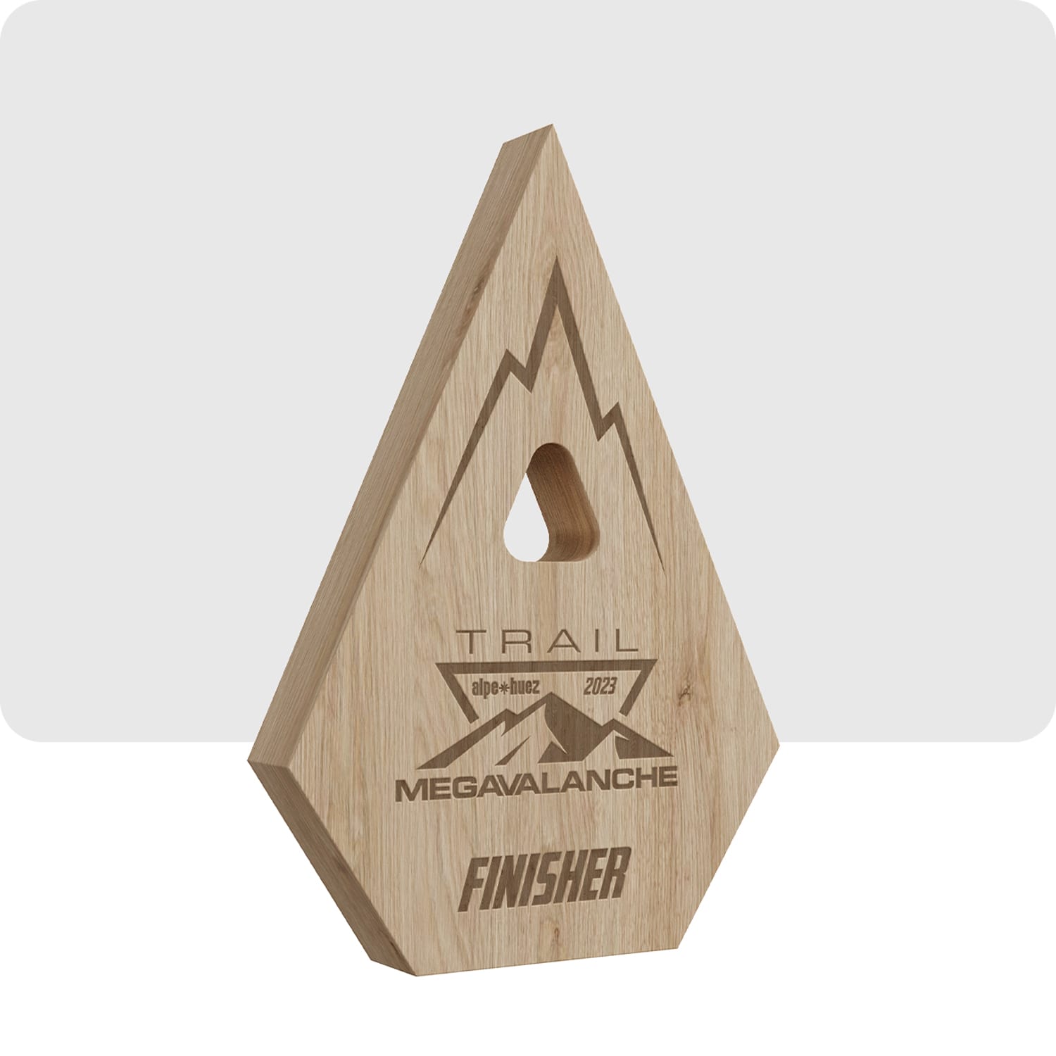 Wooden Trophy - Megavalanche