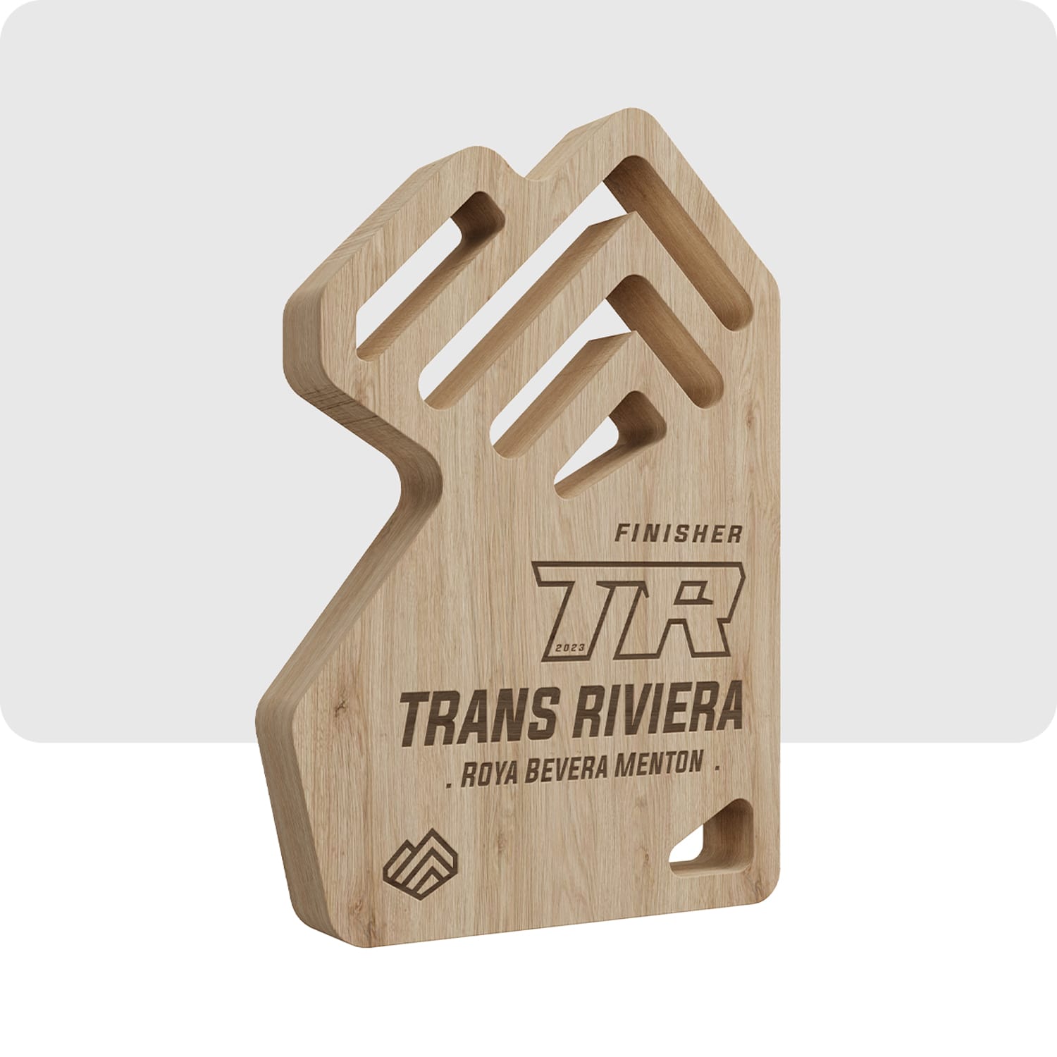 Wooden Trophy - Trans Riviera