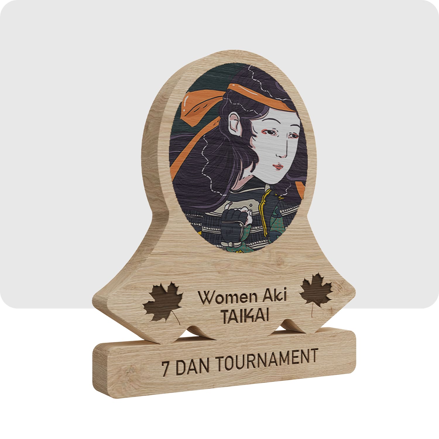 Wooden Trophy - Women Aki