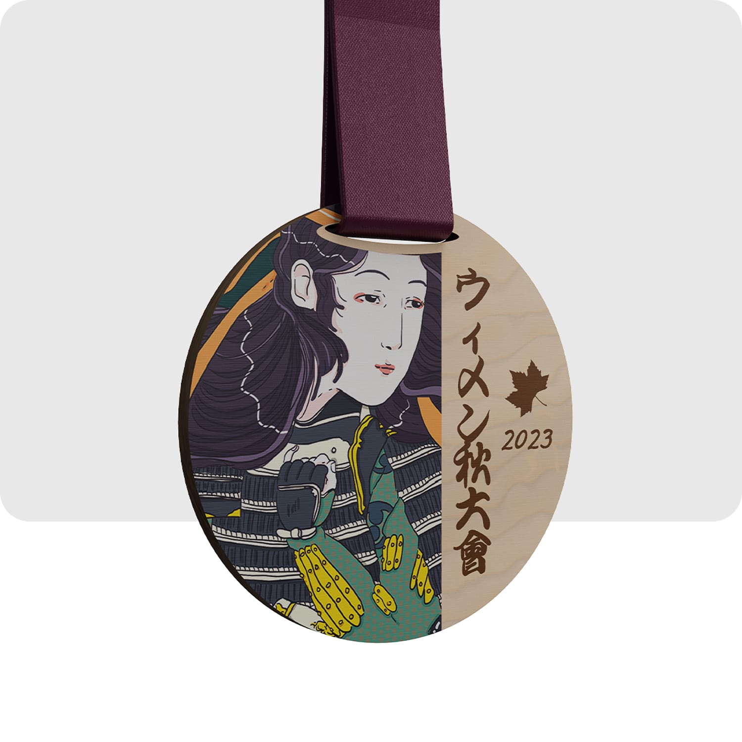 Wooden Medal - France Kendo