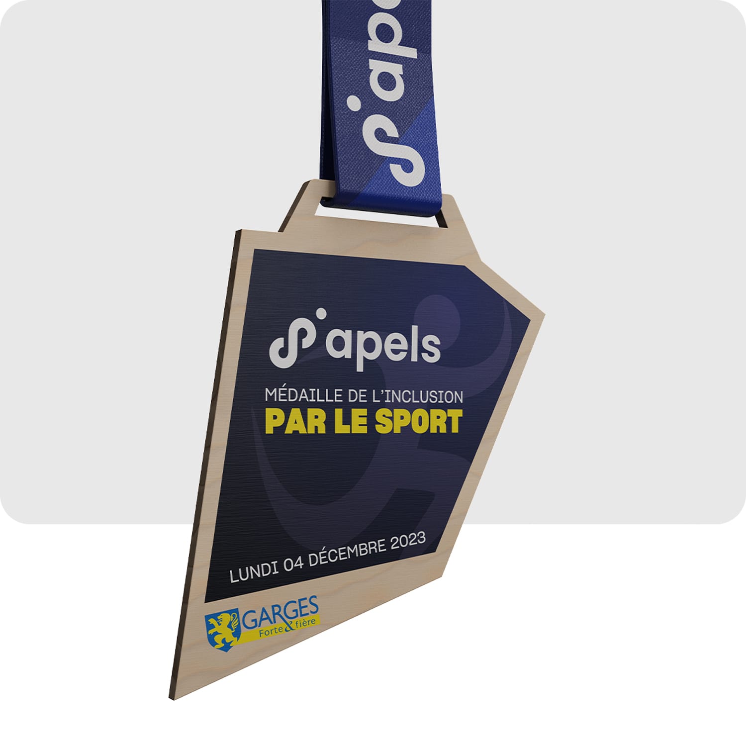 Wooden Medal - APELS