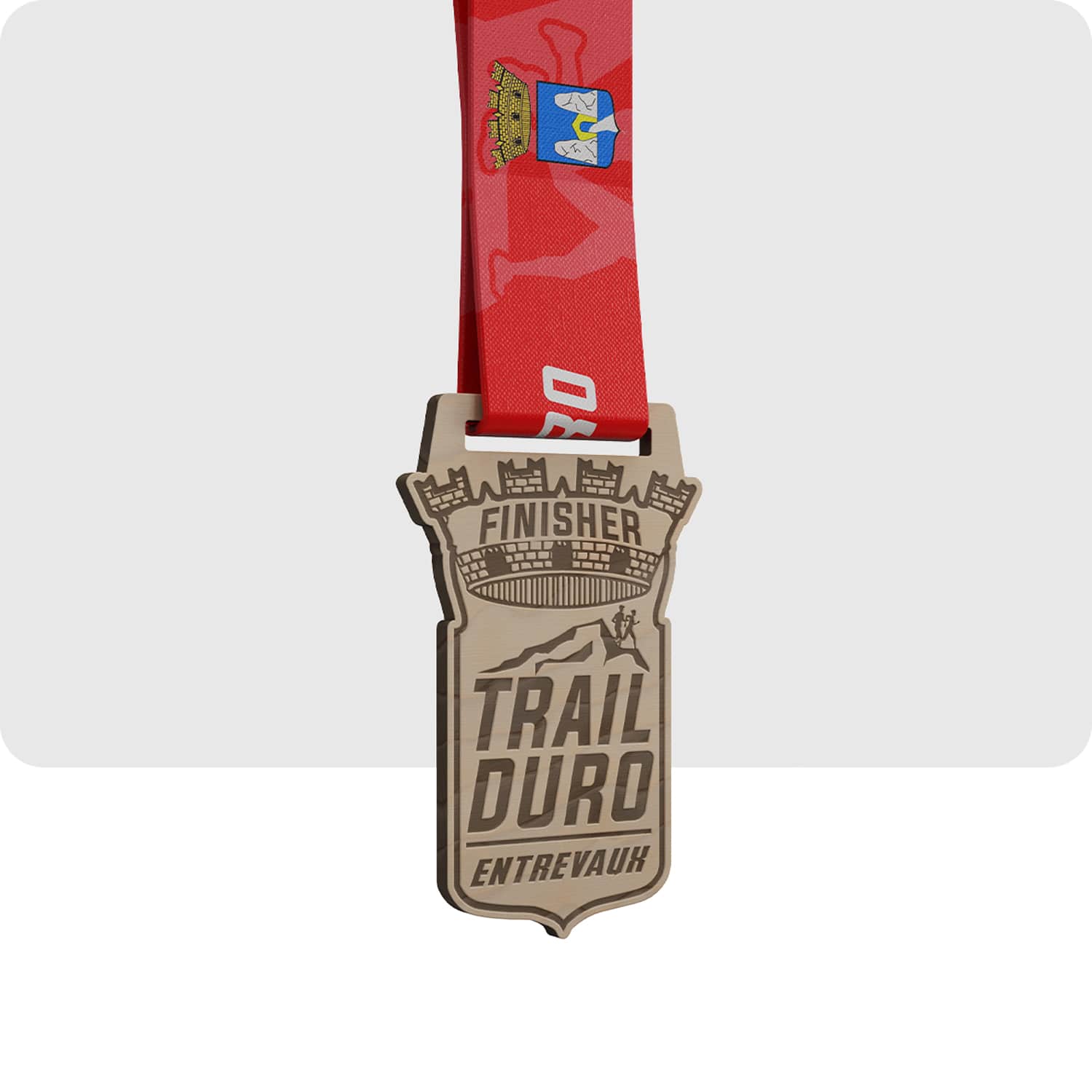 Wooden Medal - Duro Trail