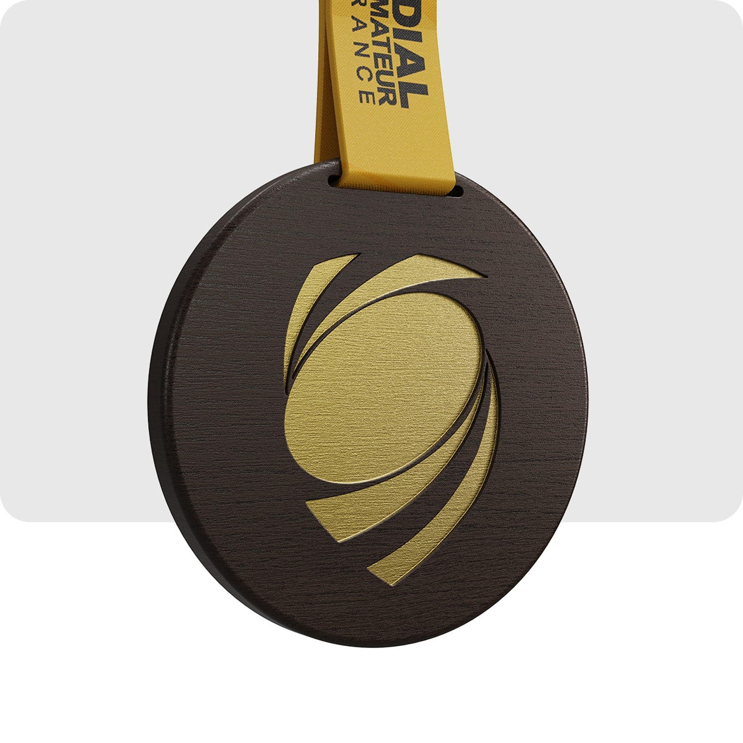 Wooden Medal - Amateur Rugby World Cup