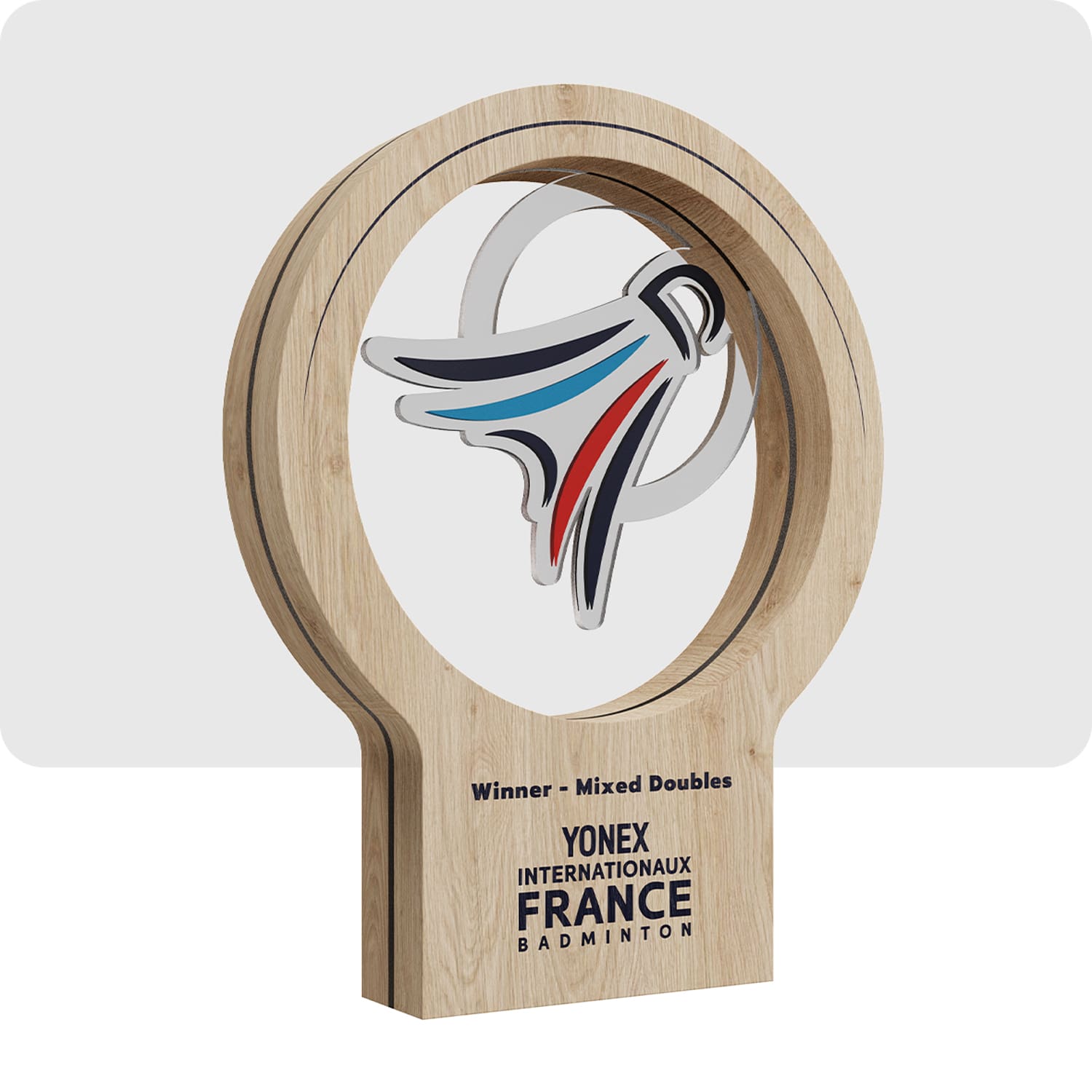 Bi-material Trophy - French Badminton Federation