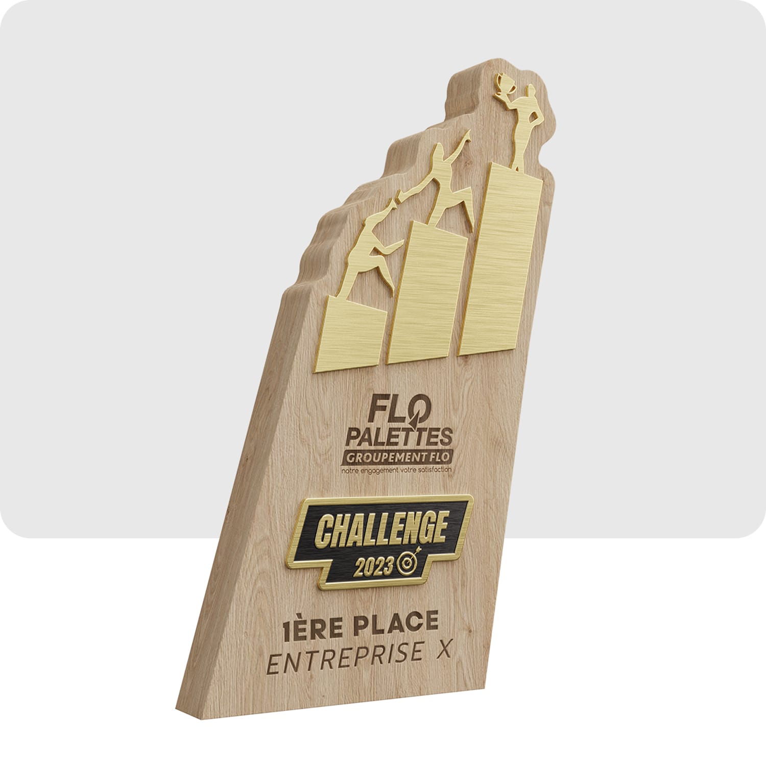 Custom Trophy - Flo Pallet Company